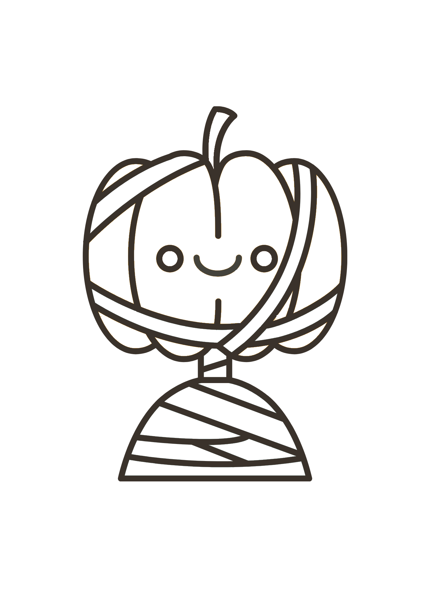 Pumpkin Mummy