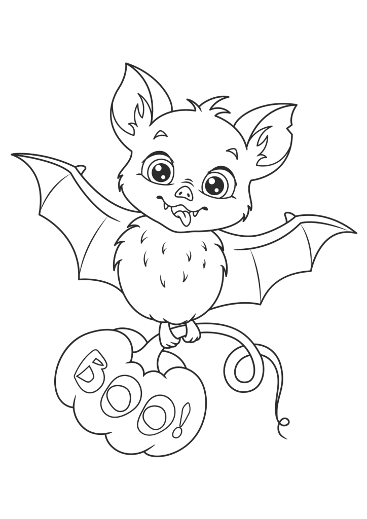 Bat Halloween Clipart