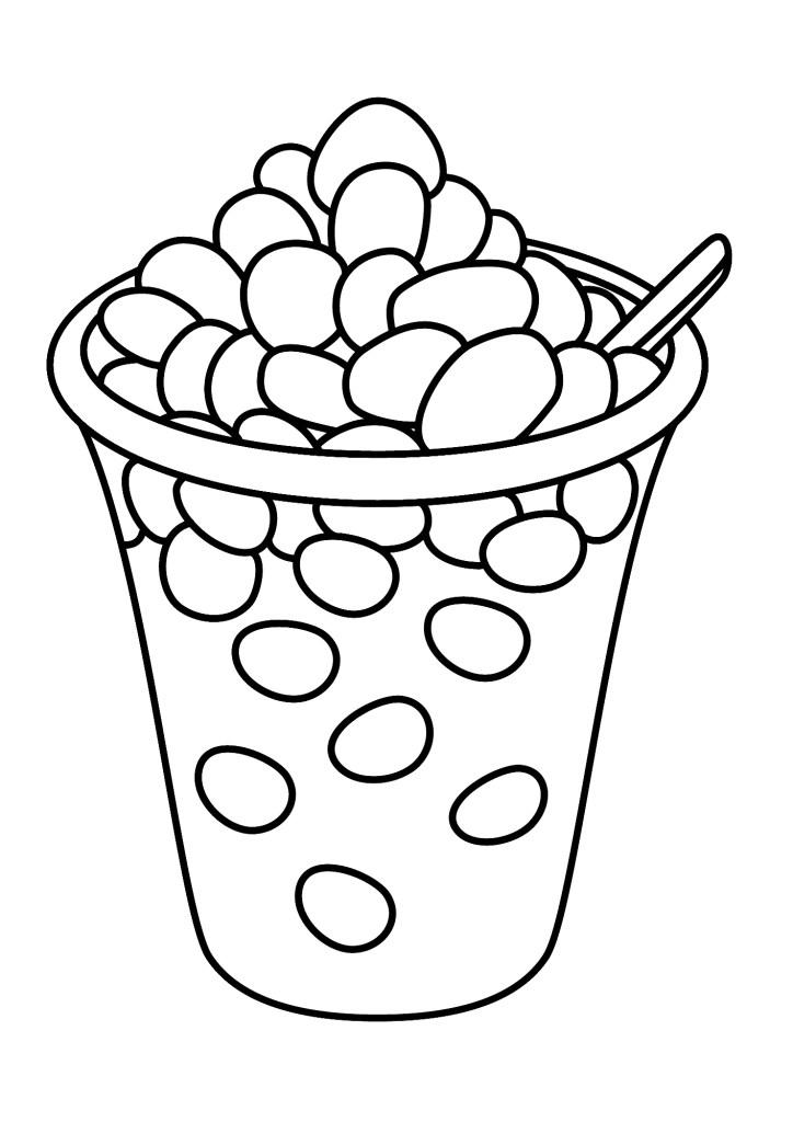 Chessy Corn Coloring Page