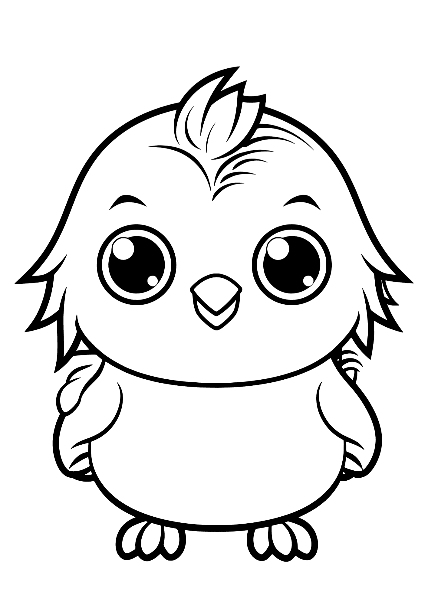 Chick To Color Free