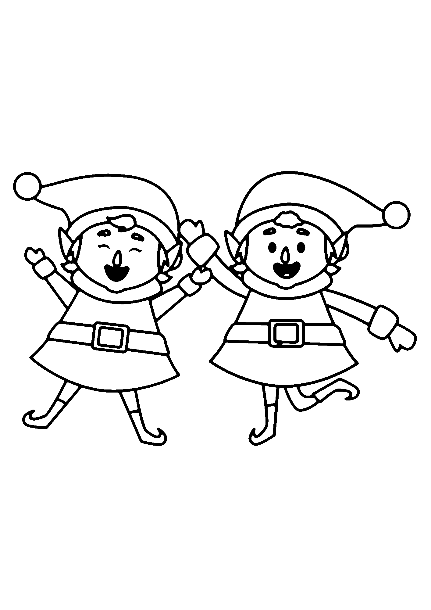 Christmas Elves For Children