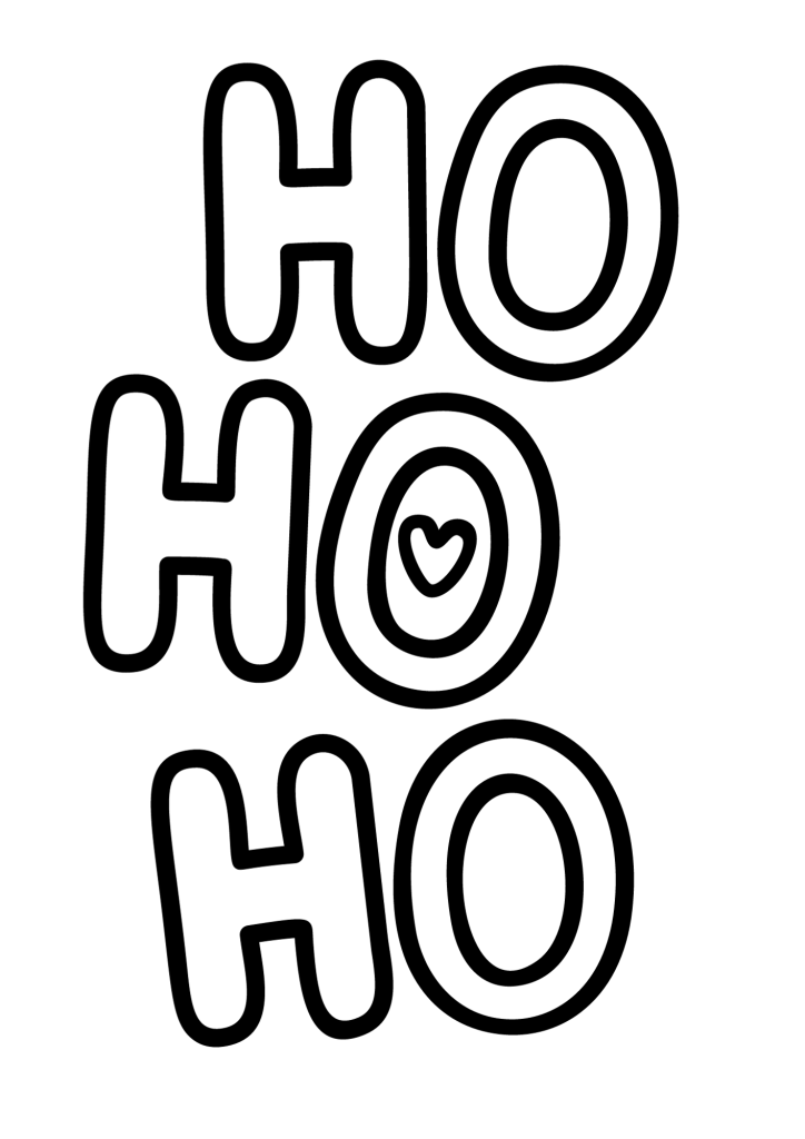 Funny Christmas With Ho Ho Ho