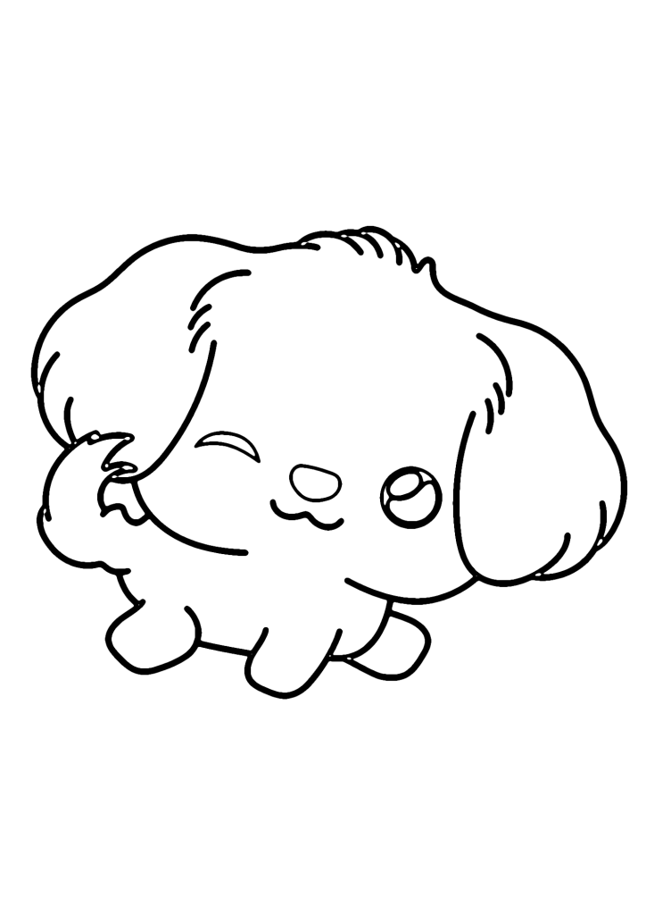 Golden Retriever Dog Cartoon