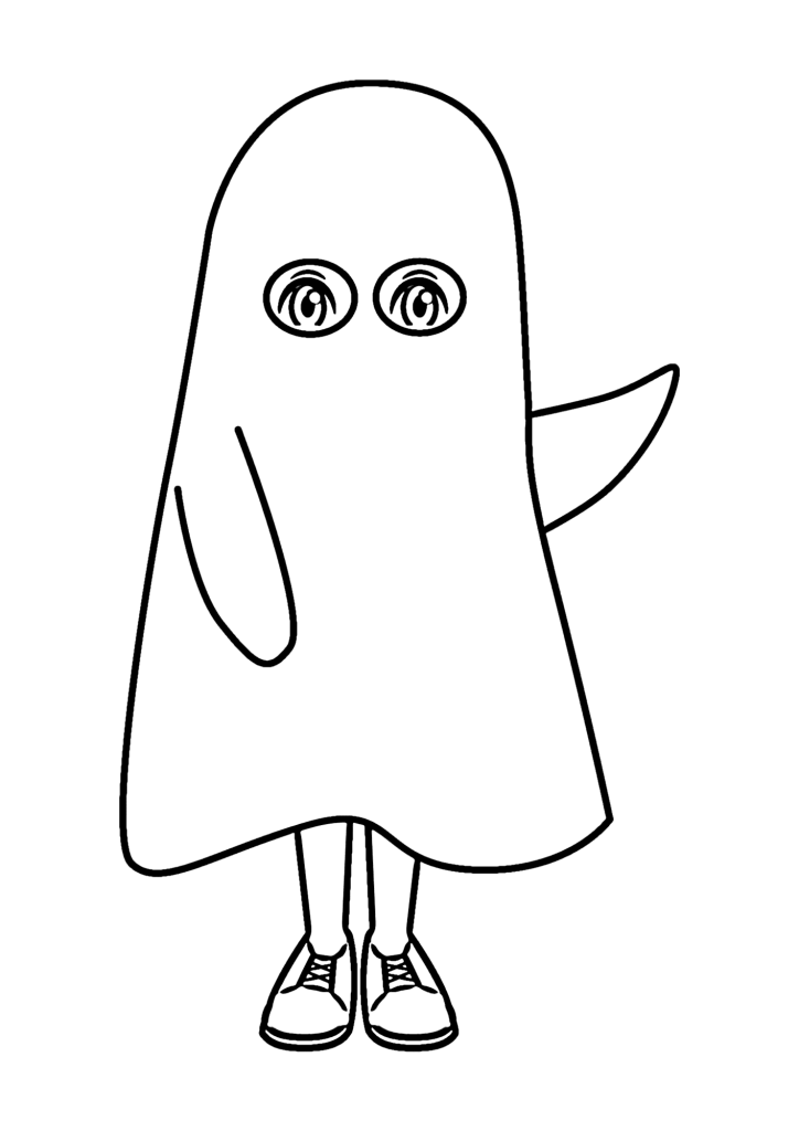 Halloween Party Drawing Coloring Pages