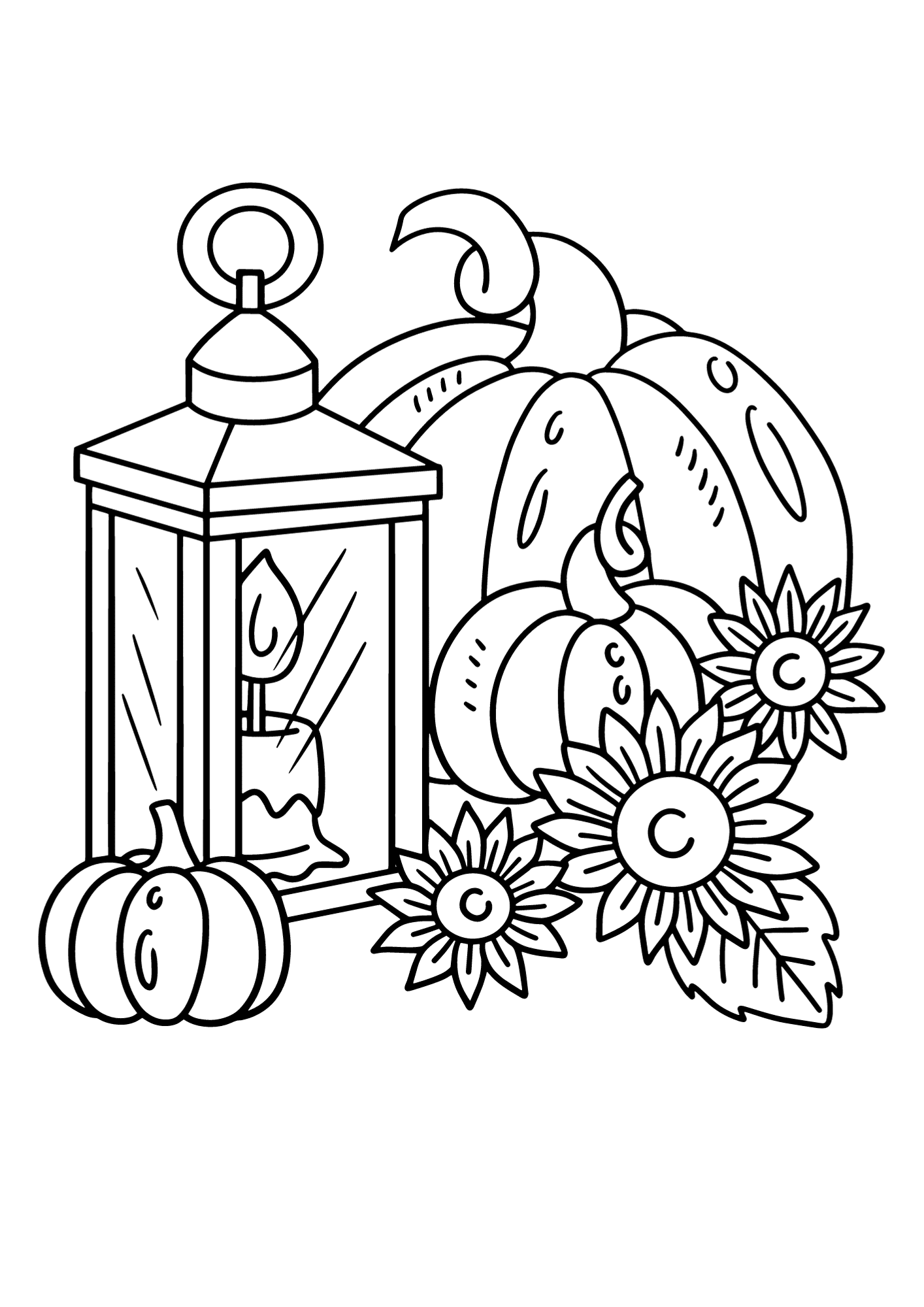 Pictures Of Turkeys Printable Coloring Page