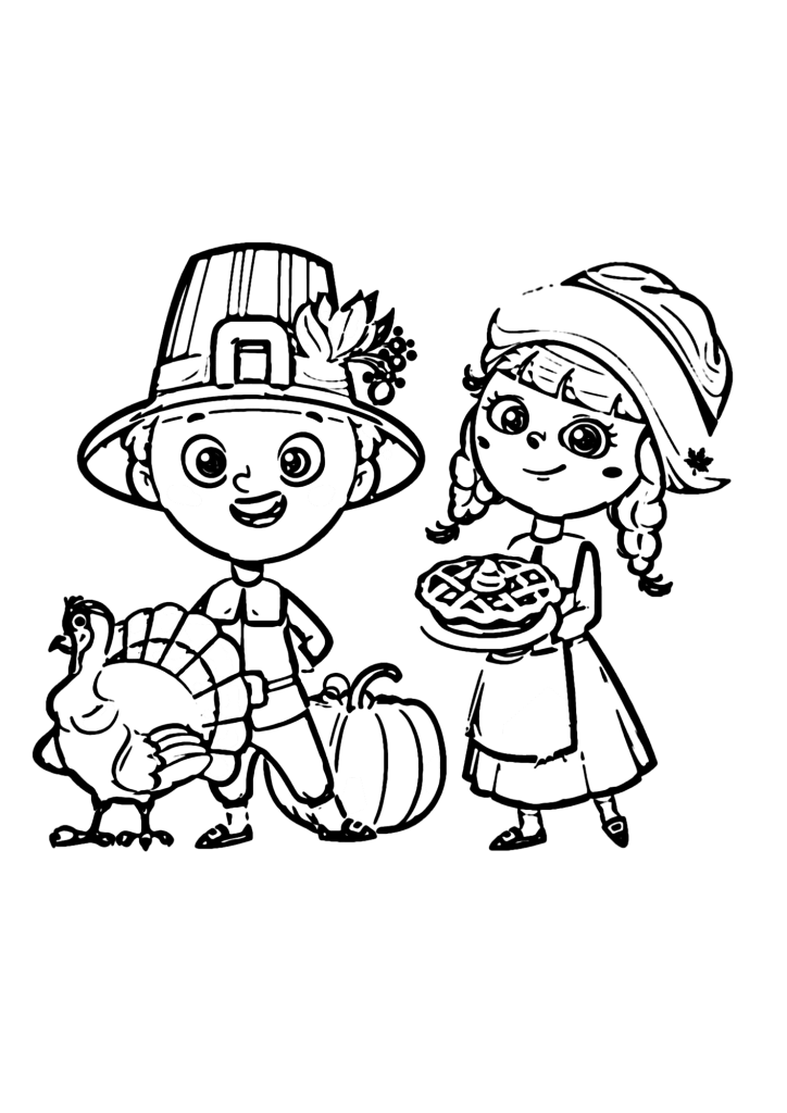 Sweet Thanksgiving For Children