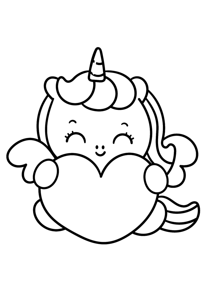 Valentine's Day Drawing Coloring Pages