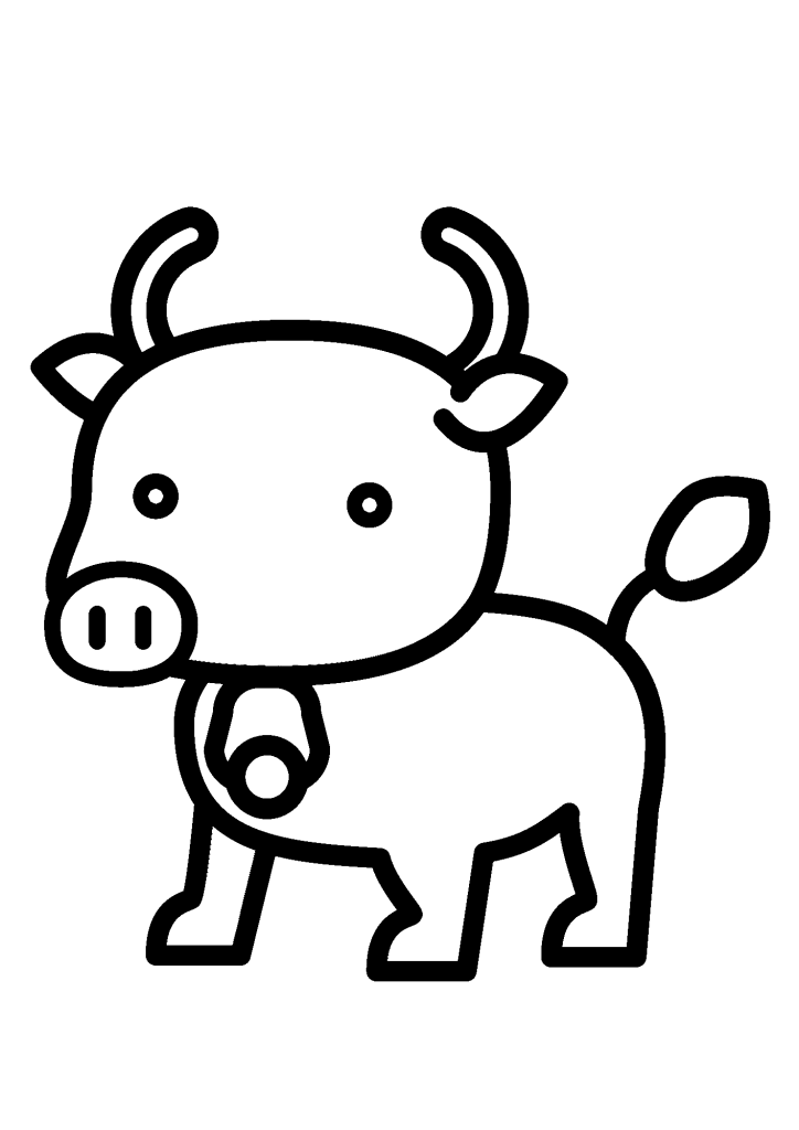 Buffalo Black And White Coloring Page