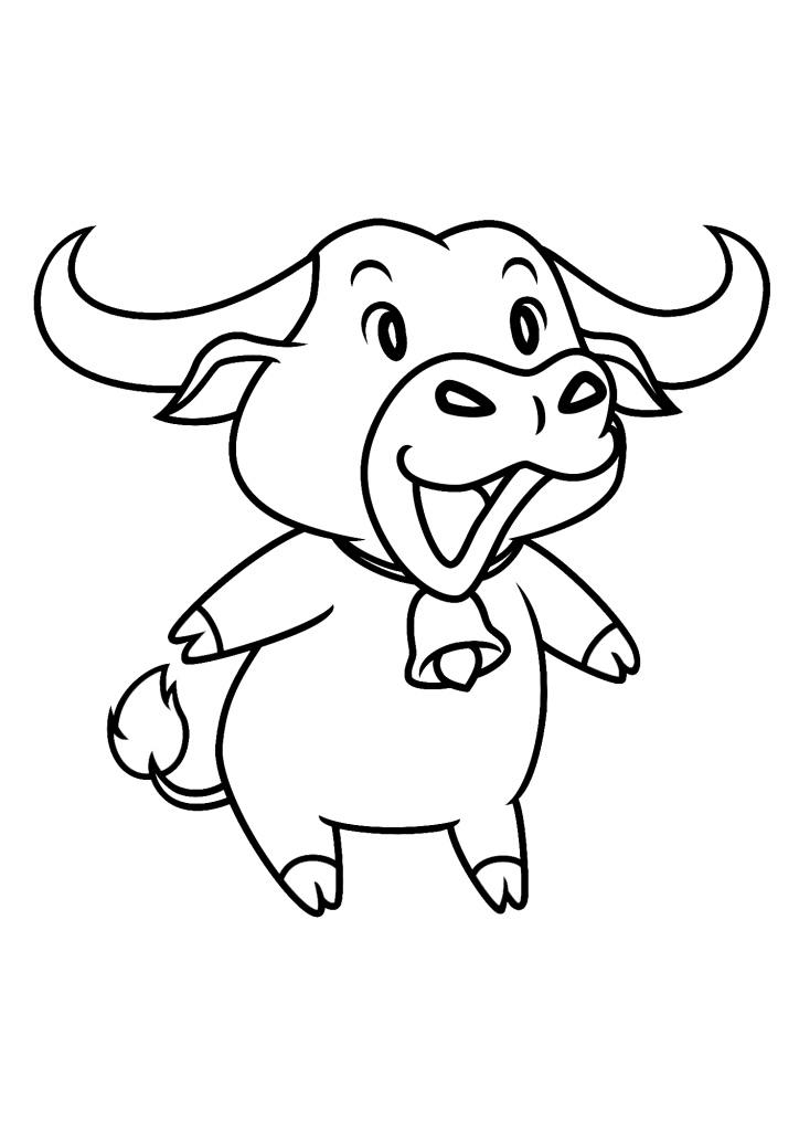 Buffalo Printable Coloring Pages