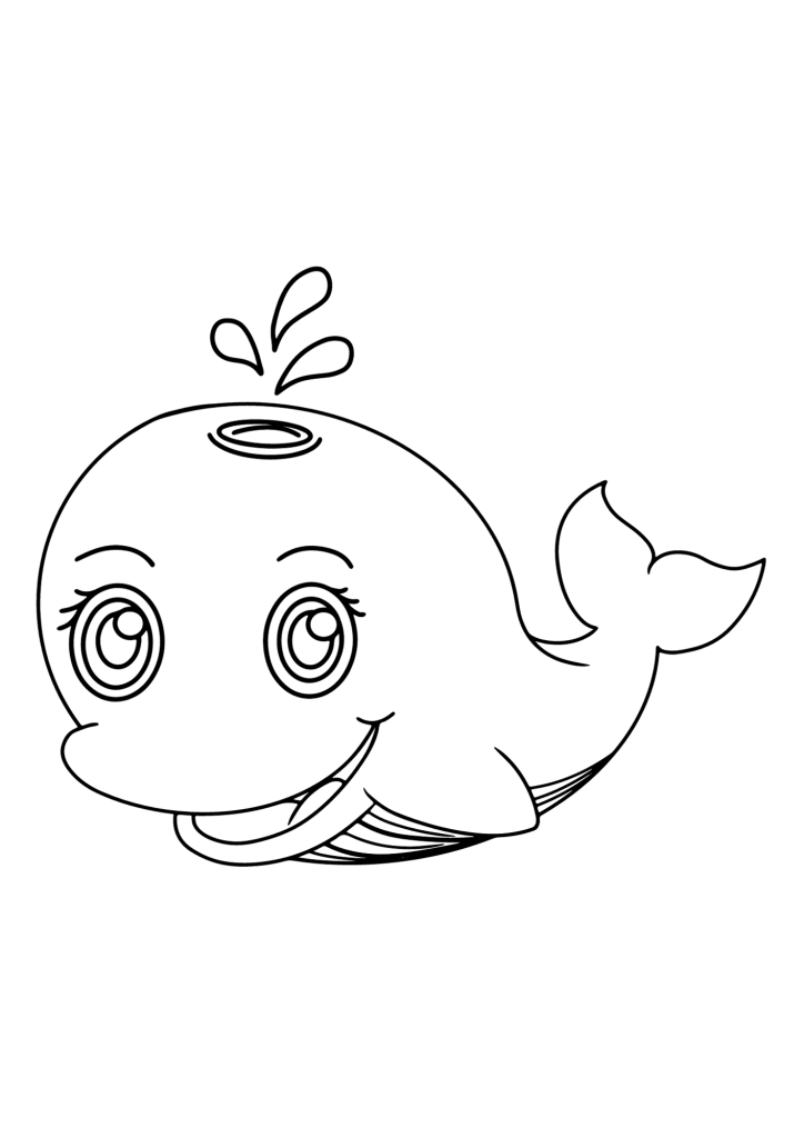 Cute Dolphin To Print