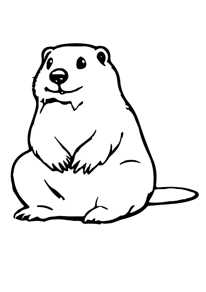 Angry Beaver Coloring Pages