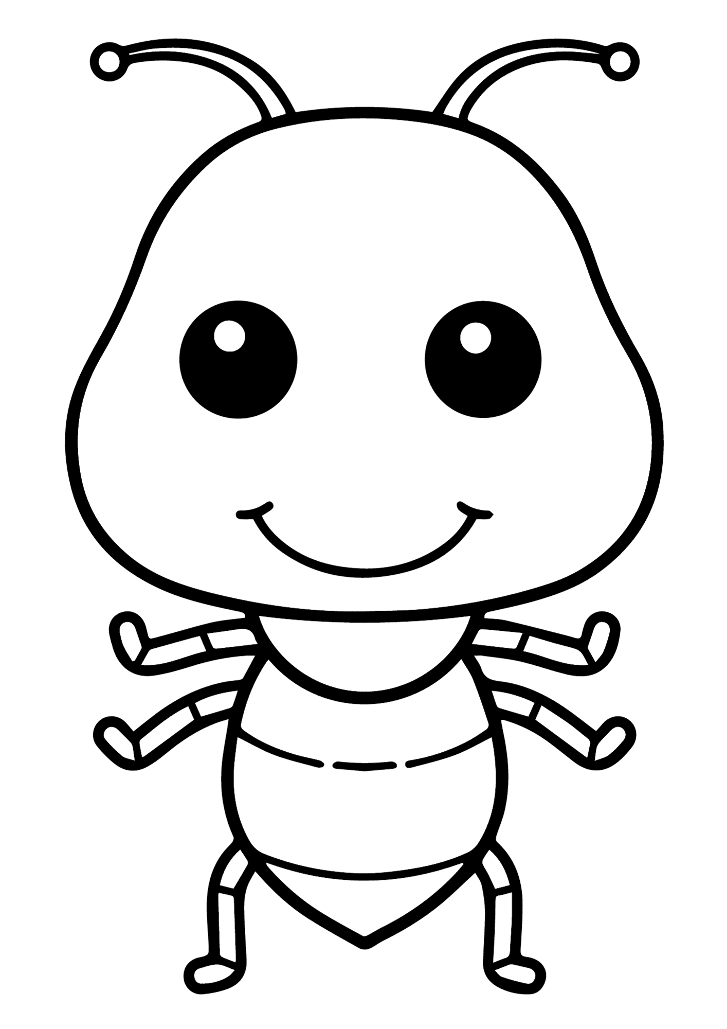 Ant Printable Coloring Pages