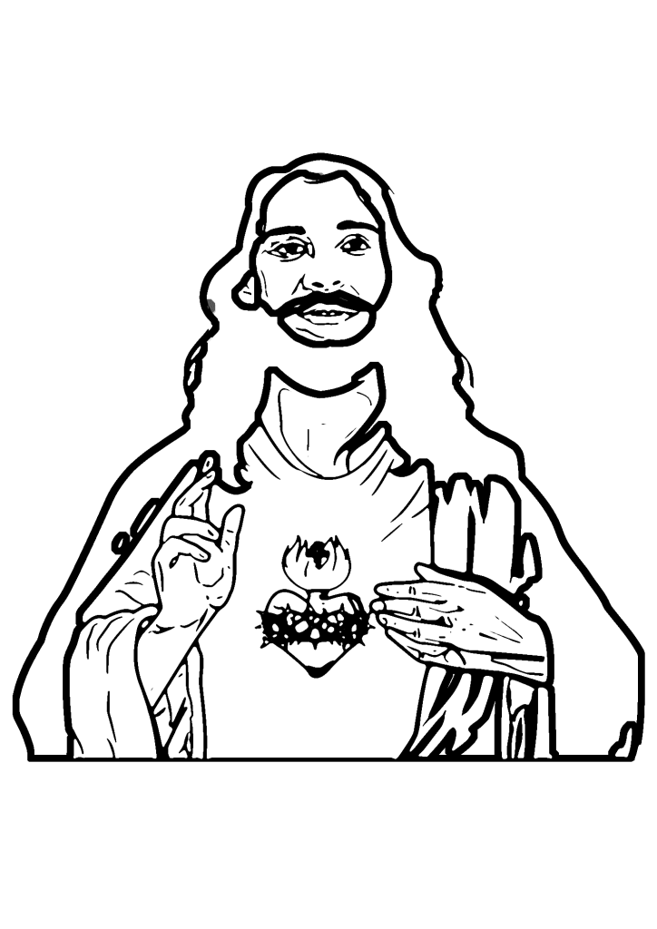 Christmas Jesus For Children Coloring Pages