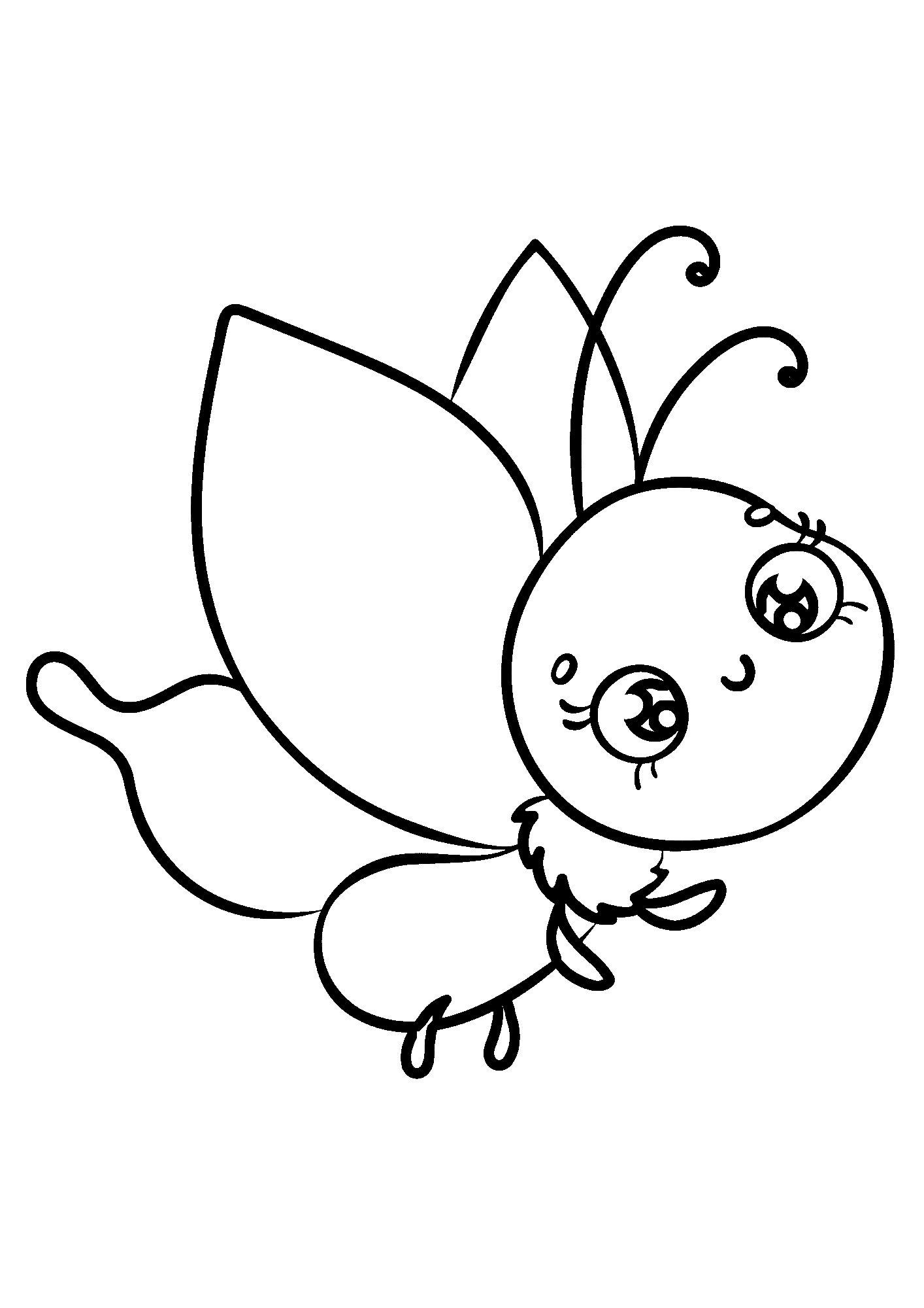 Free Butterfly Coloring Pages