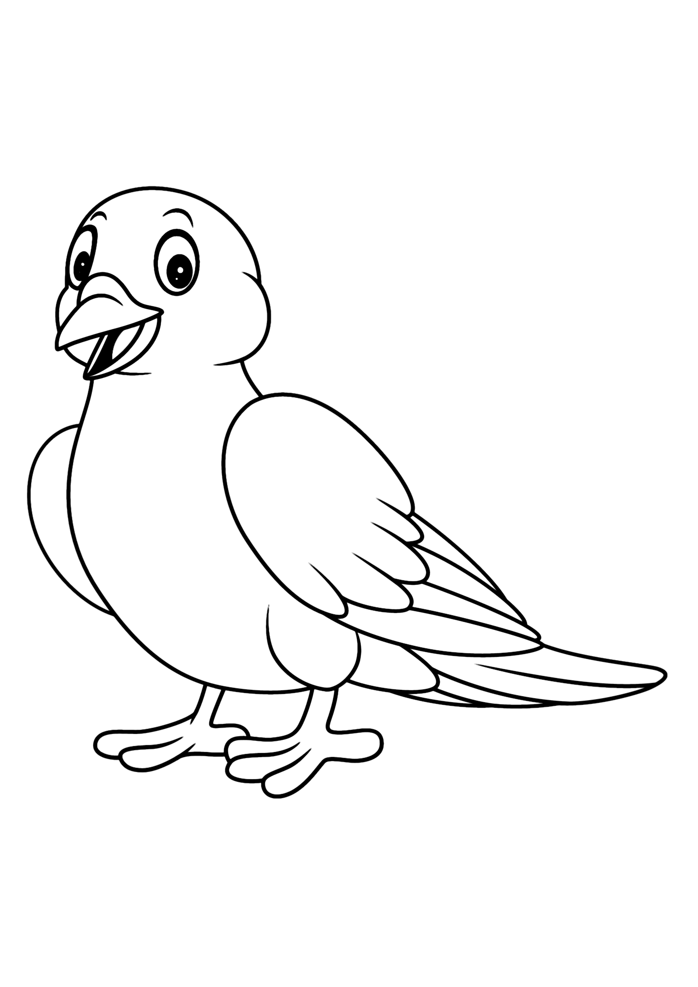 Free Printable Dove Coloring Pages