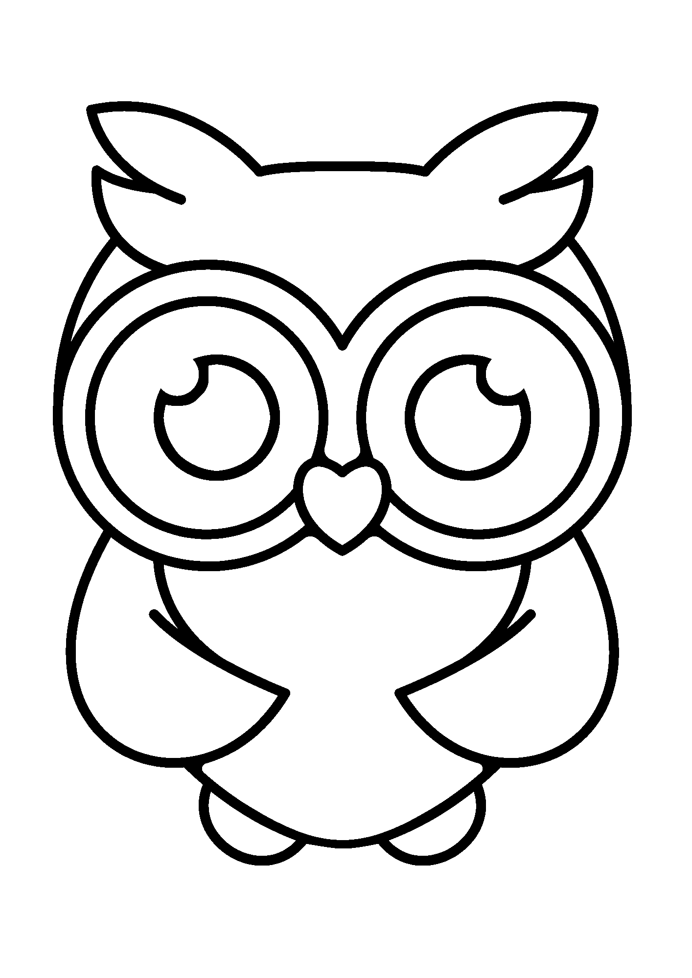 Free Printable Owl Coloring Pages