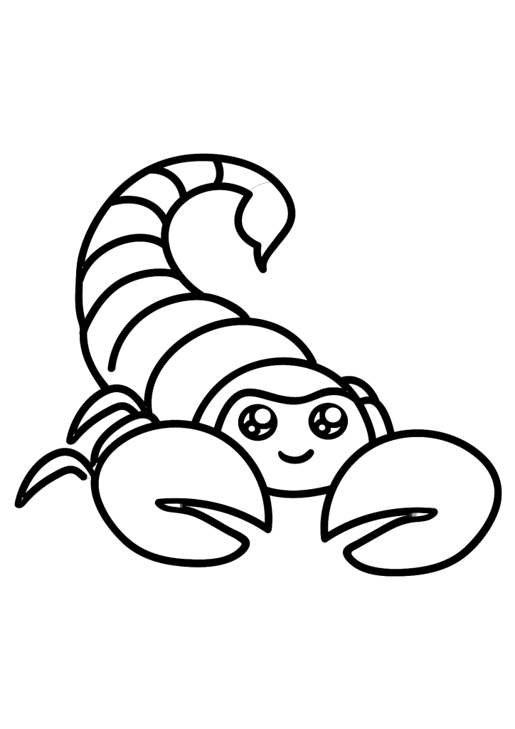 Free Scorpion Coloring Pages
