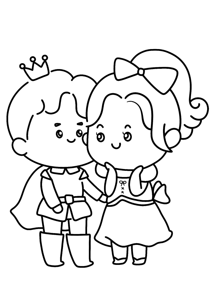 Happy Wedding Day Coloring Page
