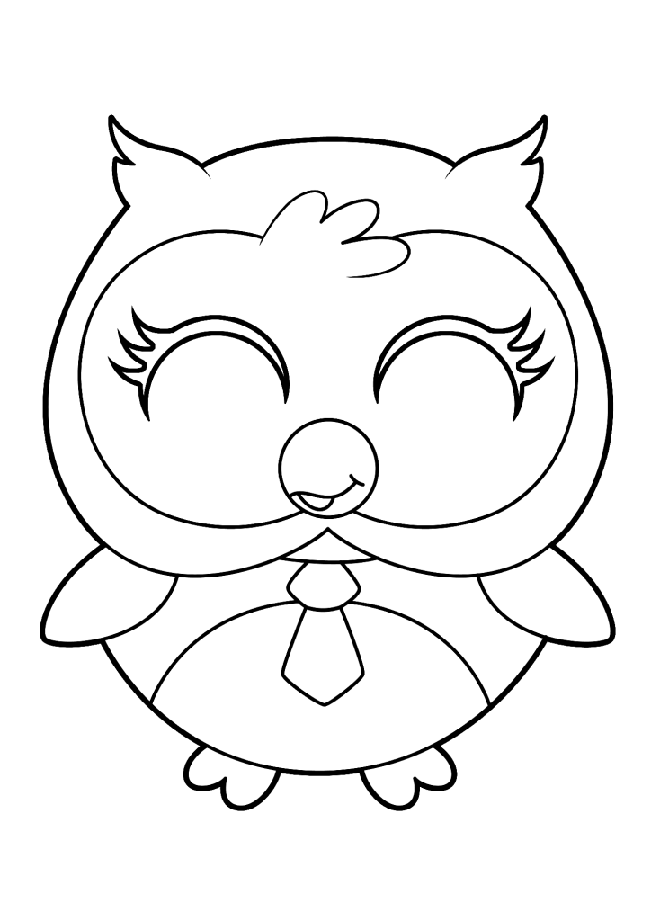 Owl Coloring Pages To Print