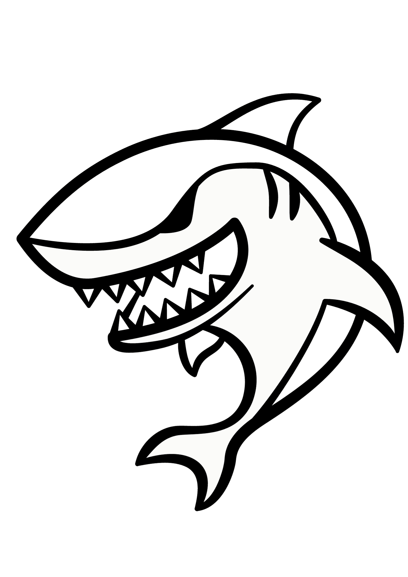 Shark Image To Color