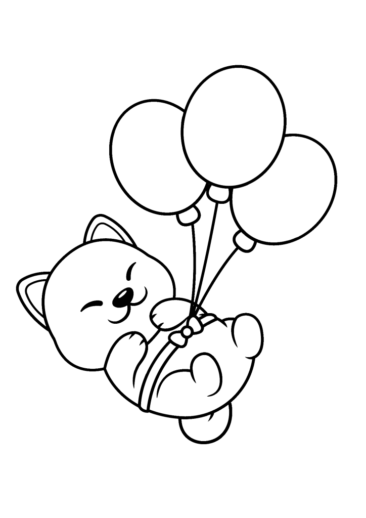 Image Of Happy Birthday Dog ColoringPage