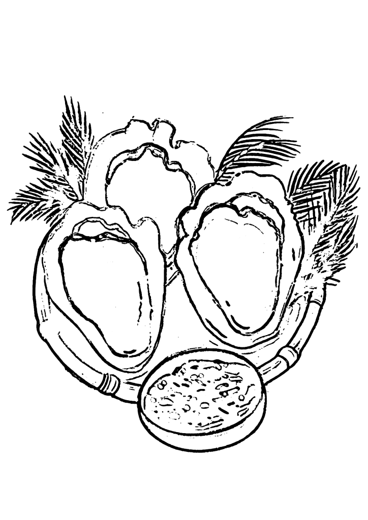 Oyster Painting Coloring Pages