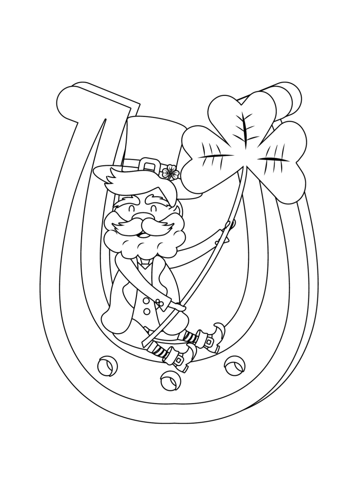 St Patricks Day Drawing For Kids Coloring Pages