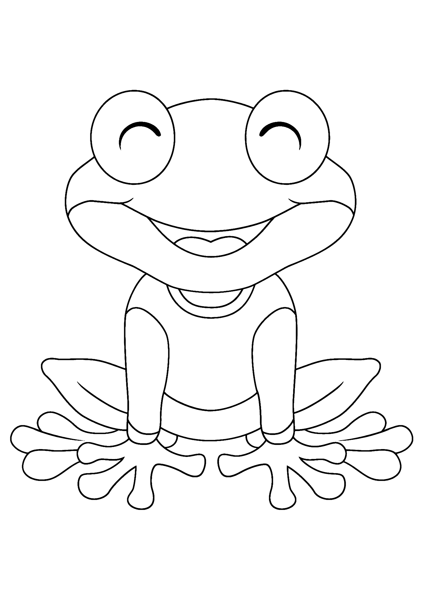 Toad For Children Image Coloring Pages