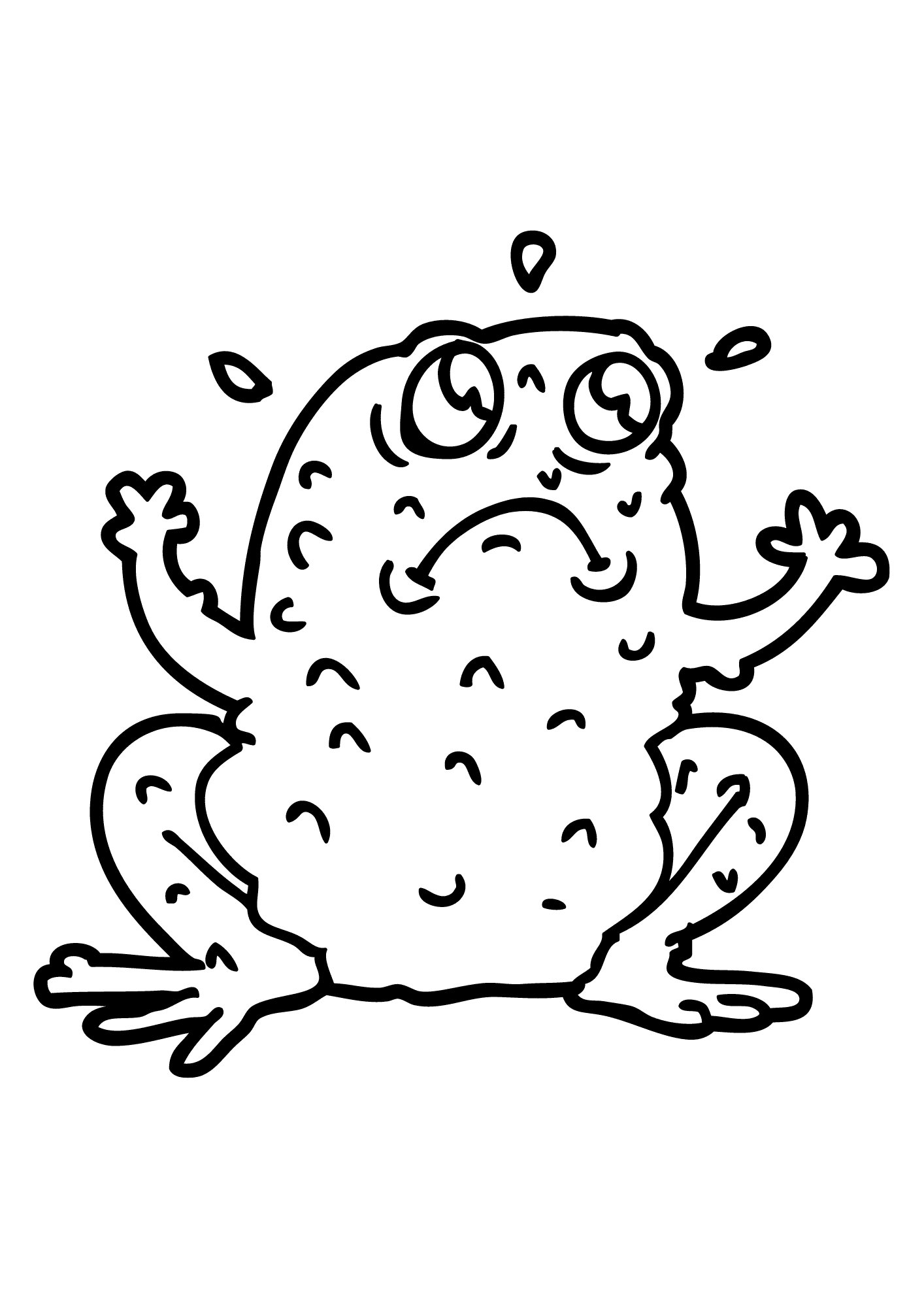 Toad To Print Coloring Pages