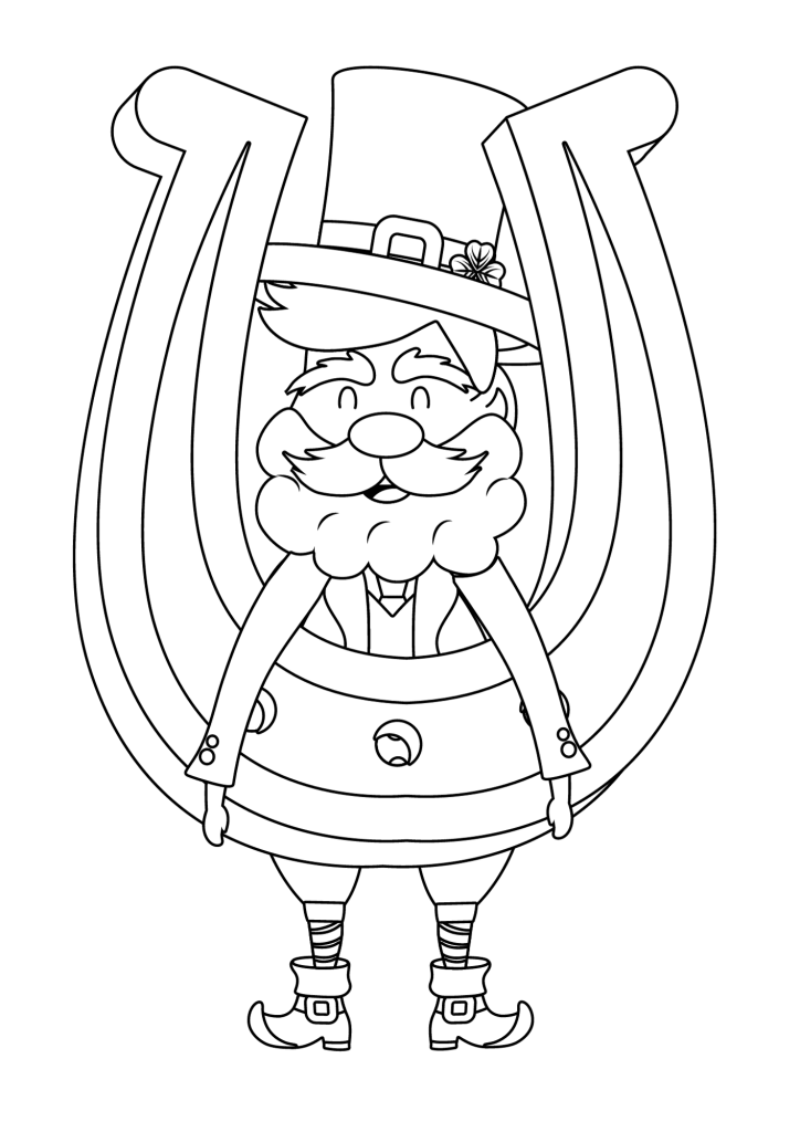 Coloring Sheet St Patrick's day