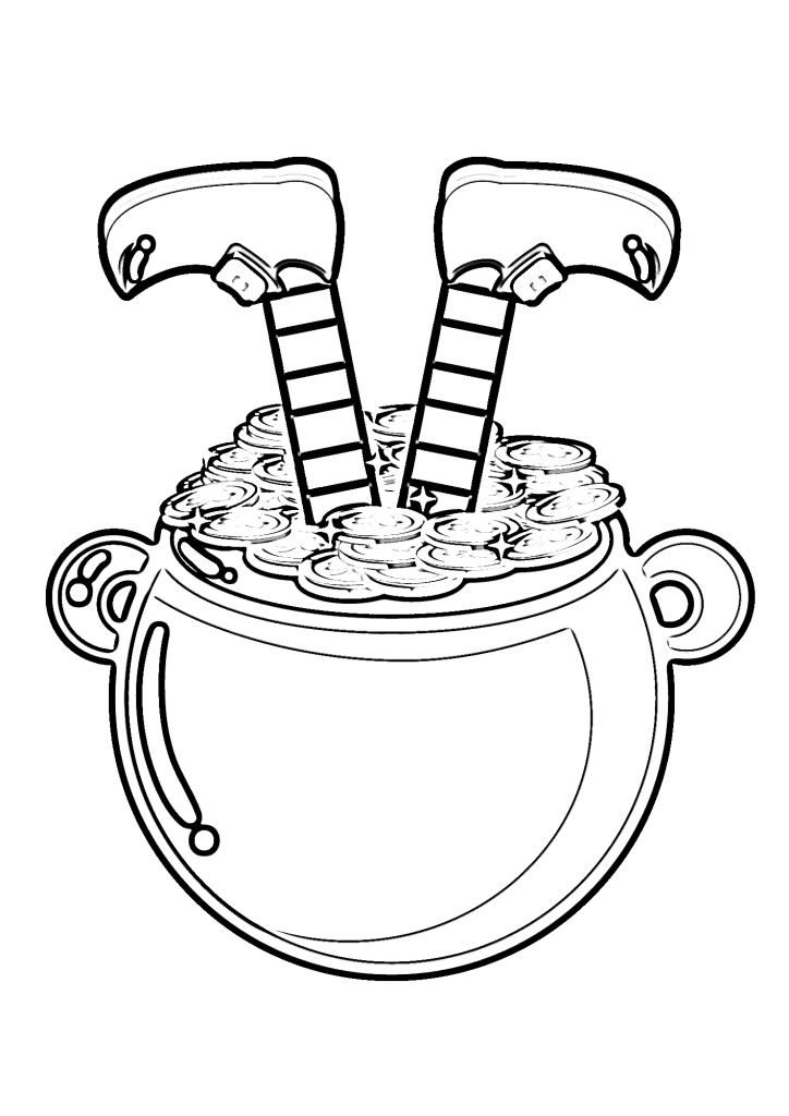 Cute St Patrick's Day Coloring Pages