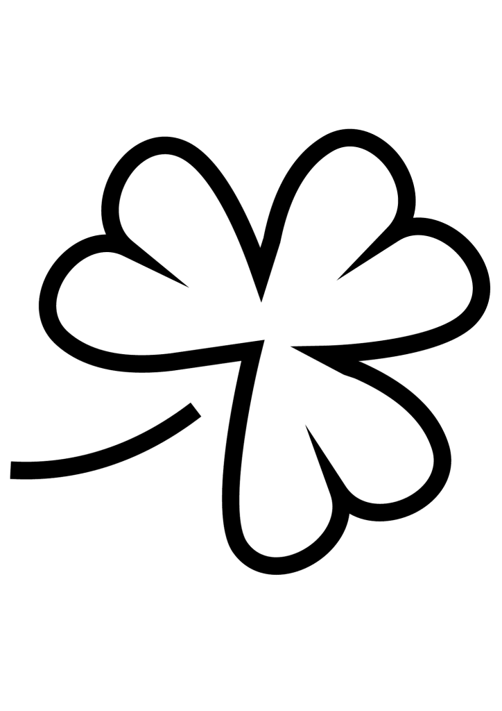 Easy St Patrick's Day Coloring Pages