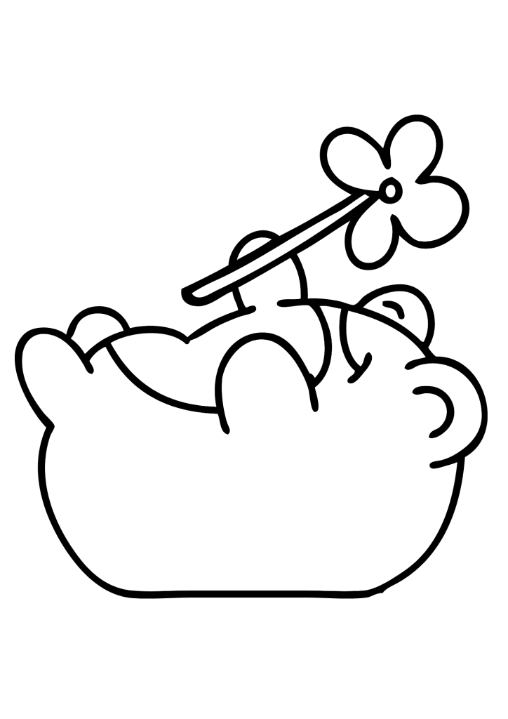 Lovely Frog Image Coloring Pages