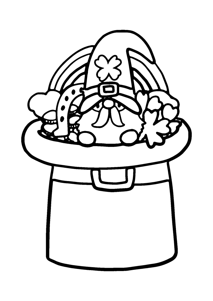 Money St Patrick's Day Coloring Pages