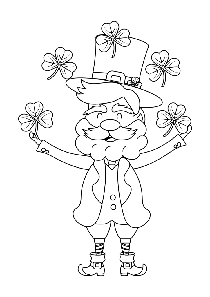 Picture Of St Patrick's Day Coloring Pages