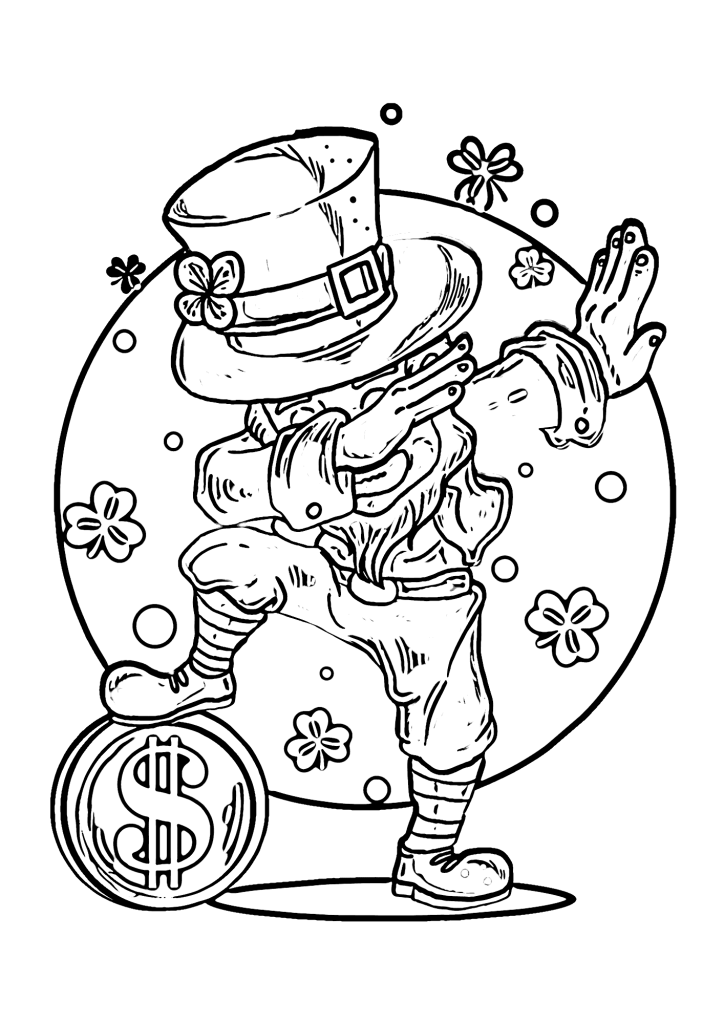 Printable St Patrick's Day Coloring Pages