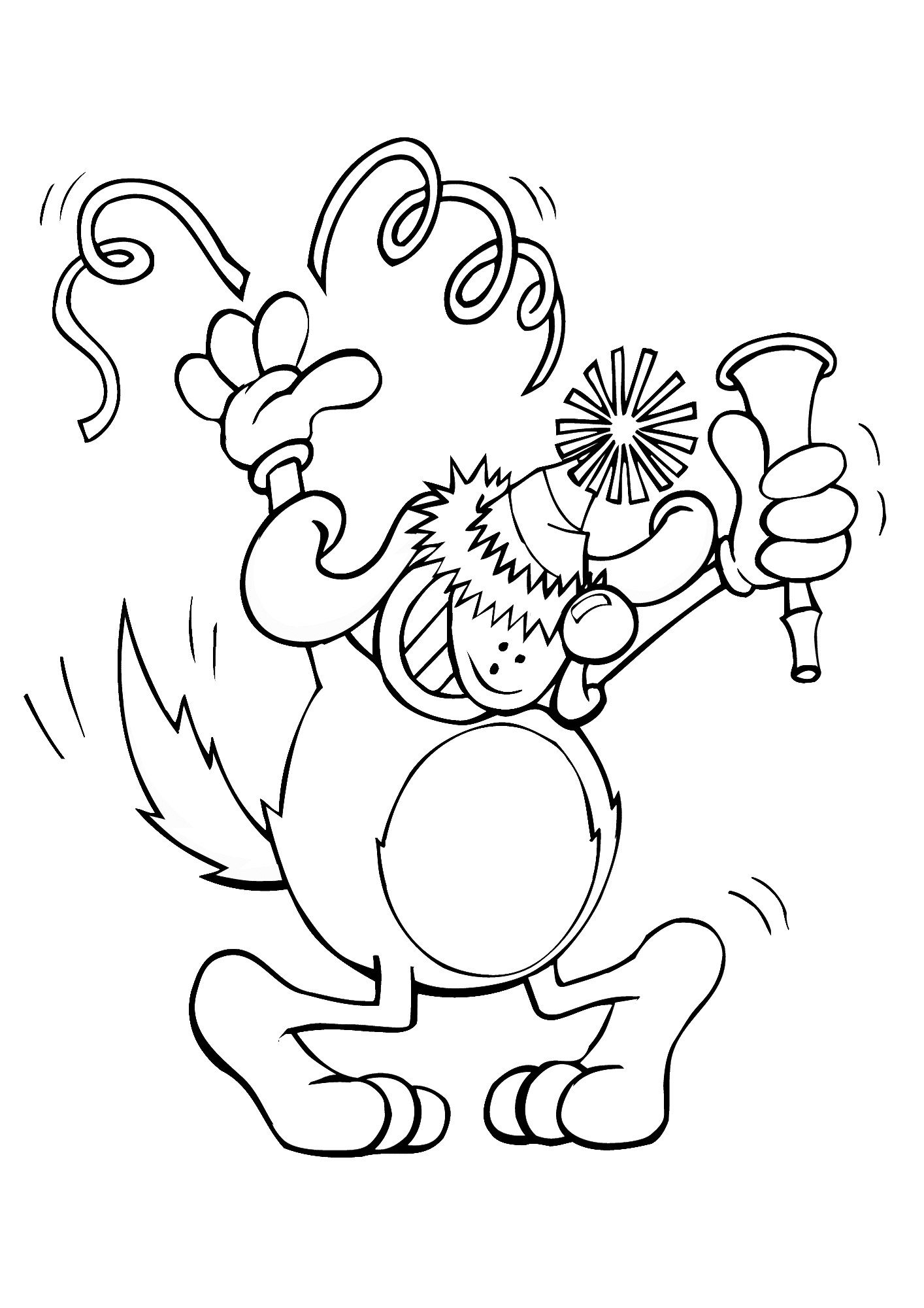Image Of Sweet Happy Birthday Dog Coloring Pages
