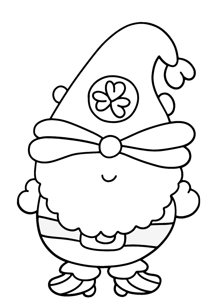 Sweet St Patrick's Day Coloring Pages