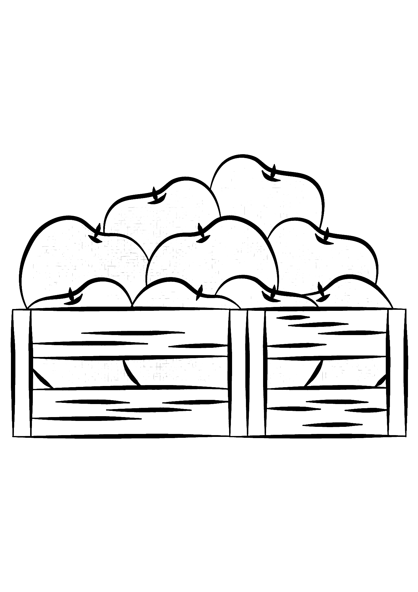 Apple Free Printable Coloring Pages