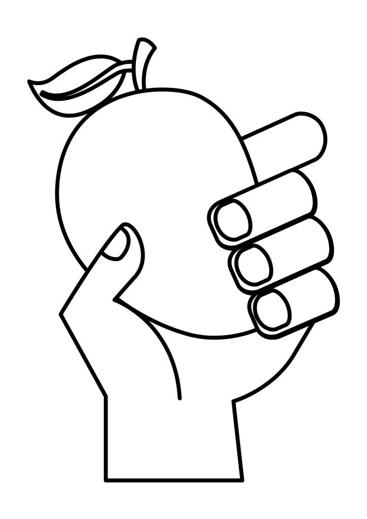 Mango Picture For Children Coloring Pages