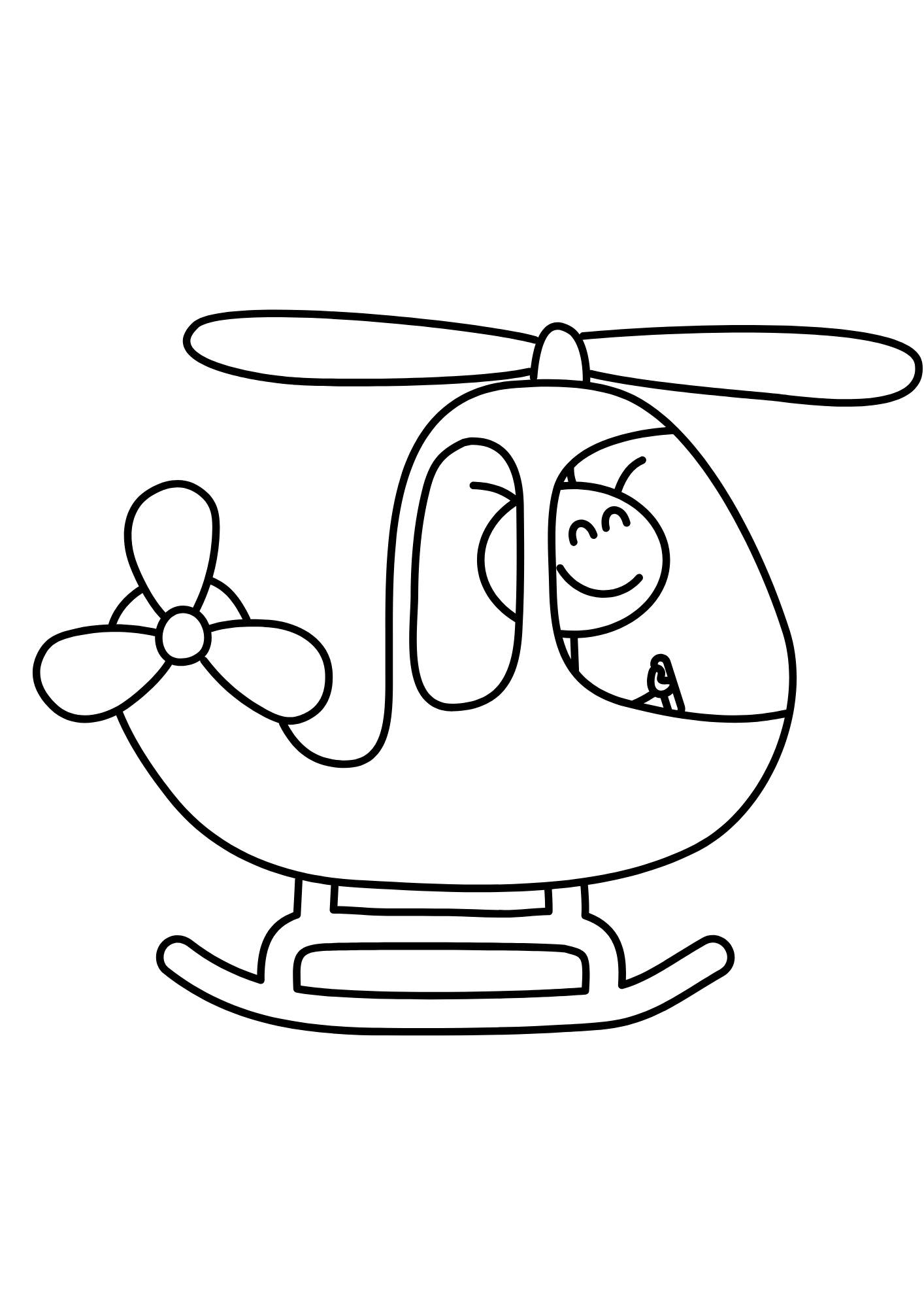 Airplane Printable Coloring Pages