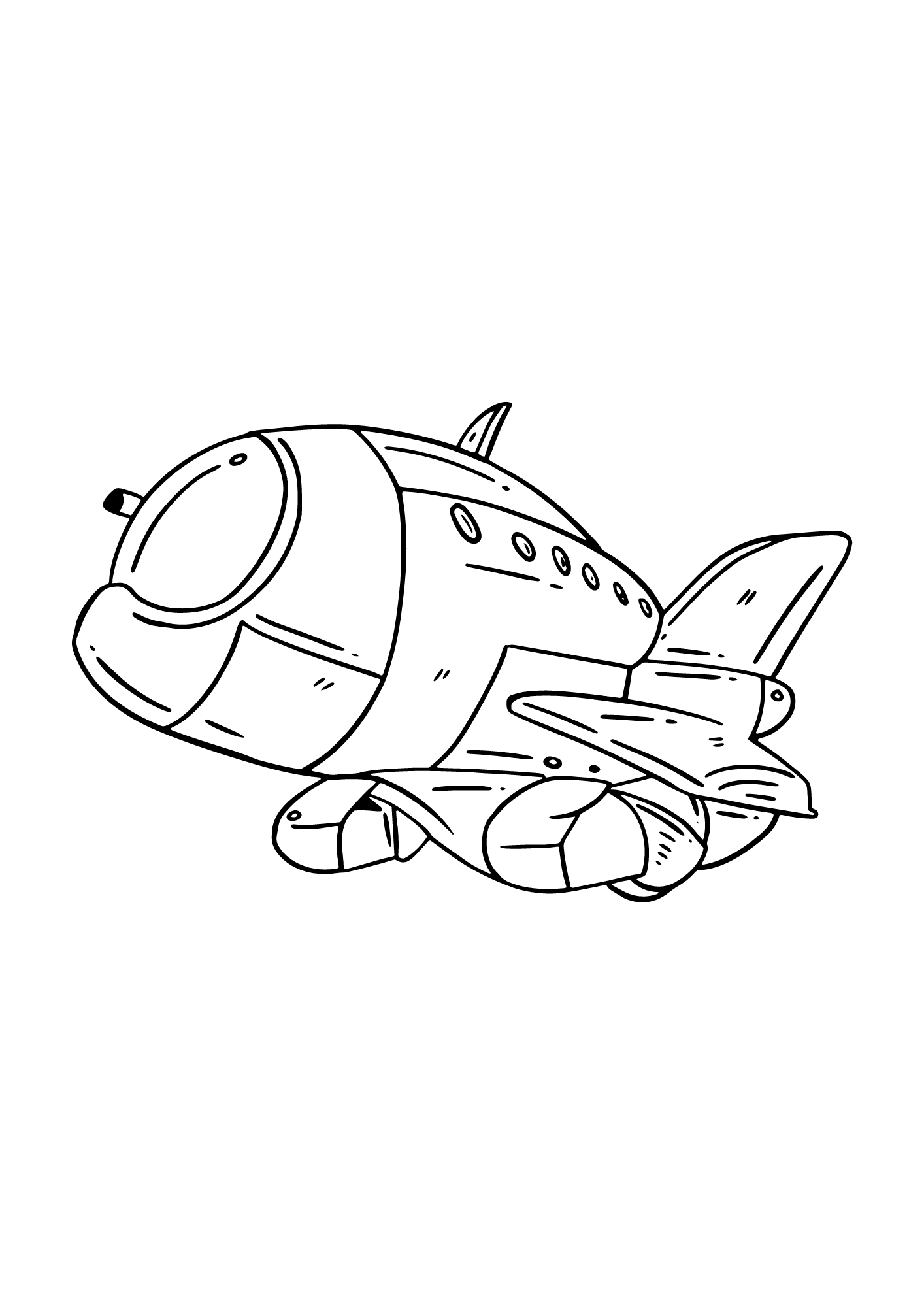 Helicopter Free Printable Coloring Pages